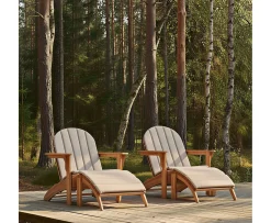 Cinas Adirondack Fotpallsdyna Sand 62x54