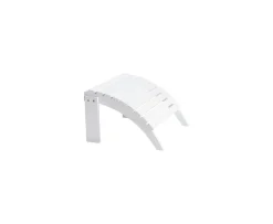 Cinas Adirondack Fotpall White