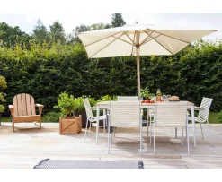 Cinas Adirondack Loungestol Teak