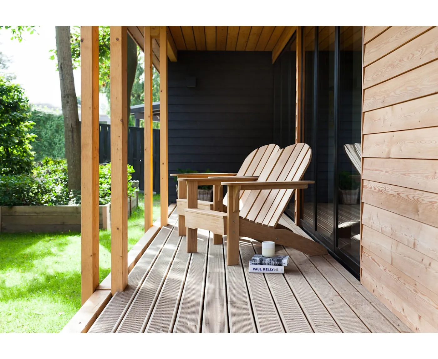 Cinas Adirondack Loungestol Teak