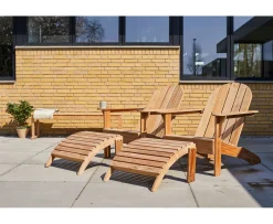 Cinas Adirondack Loungestol Teak