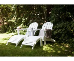 Cinas Adirondack Loungestol White