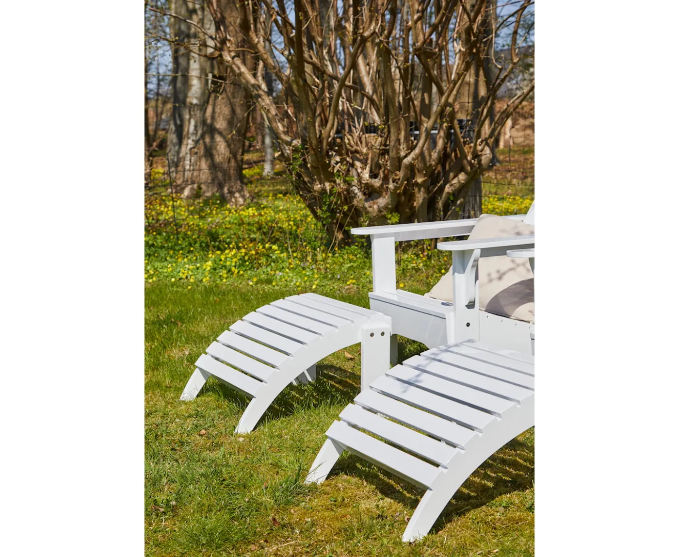 Cinas Adirondack Solstol Vit