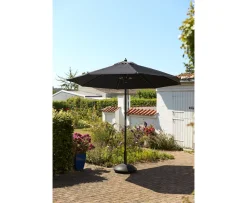 Cinas Antibes Parasoll Black/Alu Ø330