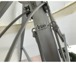 Cinas Antibes Parasoll Off-White/Alu Ø330