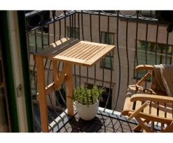 Cinas Balkongbord Teak 50cm