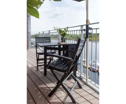 Cinas Butterfly Balkongbord Black 130cm