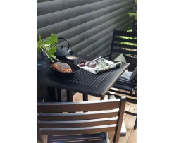 Cinas Butterfly Balkongbord Black 130cm