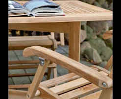 Cinas Butterfly Balkongbord Teak 130cm