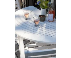 Cinas Butterfly Balkongbord White Ø110