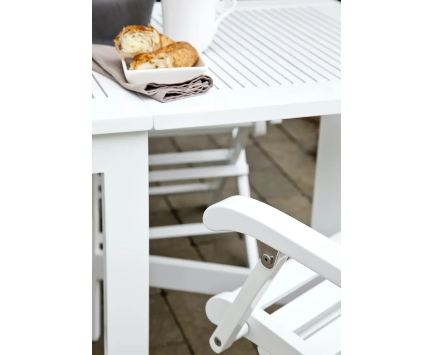 Cinas Butterfly Balkongbord White 130cm