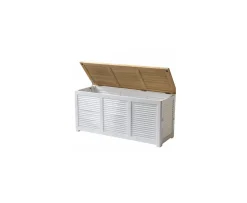Cinas Classic Dynbox Teak/Vit 130cm