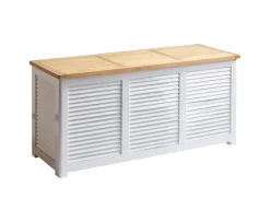 Cinas Classic Dynbox Teak/Vit 130cm