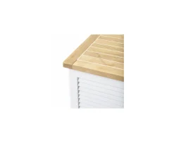 Cinas Classic Förvaringsbänk Teak/Vit 90cm