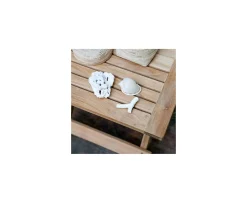 Cinas Classic Sidobord Teak 50x50