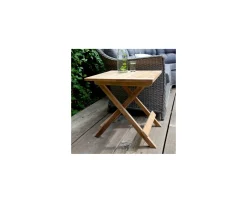Cinas Classic Sidobord Teak 50x50
