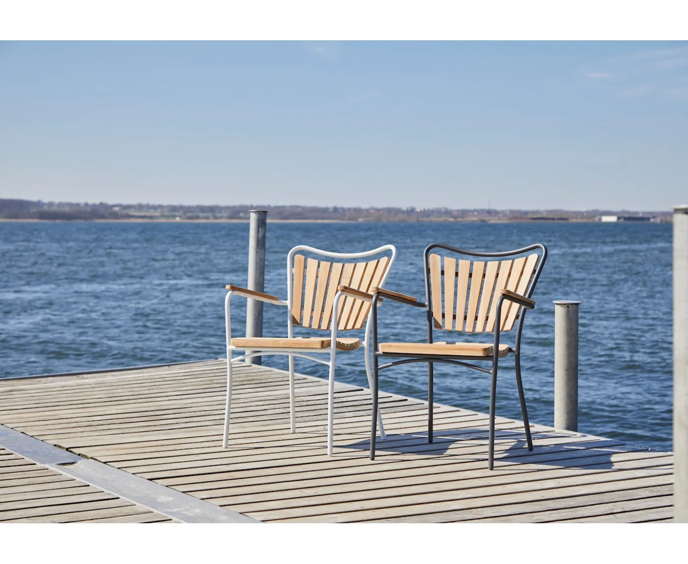 Cinas Ellen Karmstol Antracit/Teak