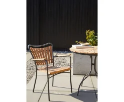 Cinas Ellen Karmstol Antracit/Teak