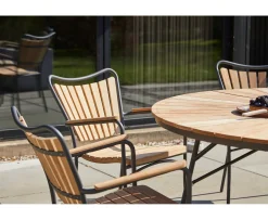 Cinas Ellen Karmstol Antracit/Teak