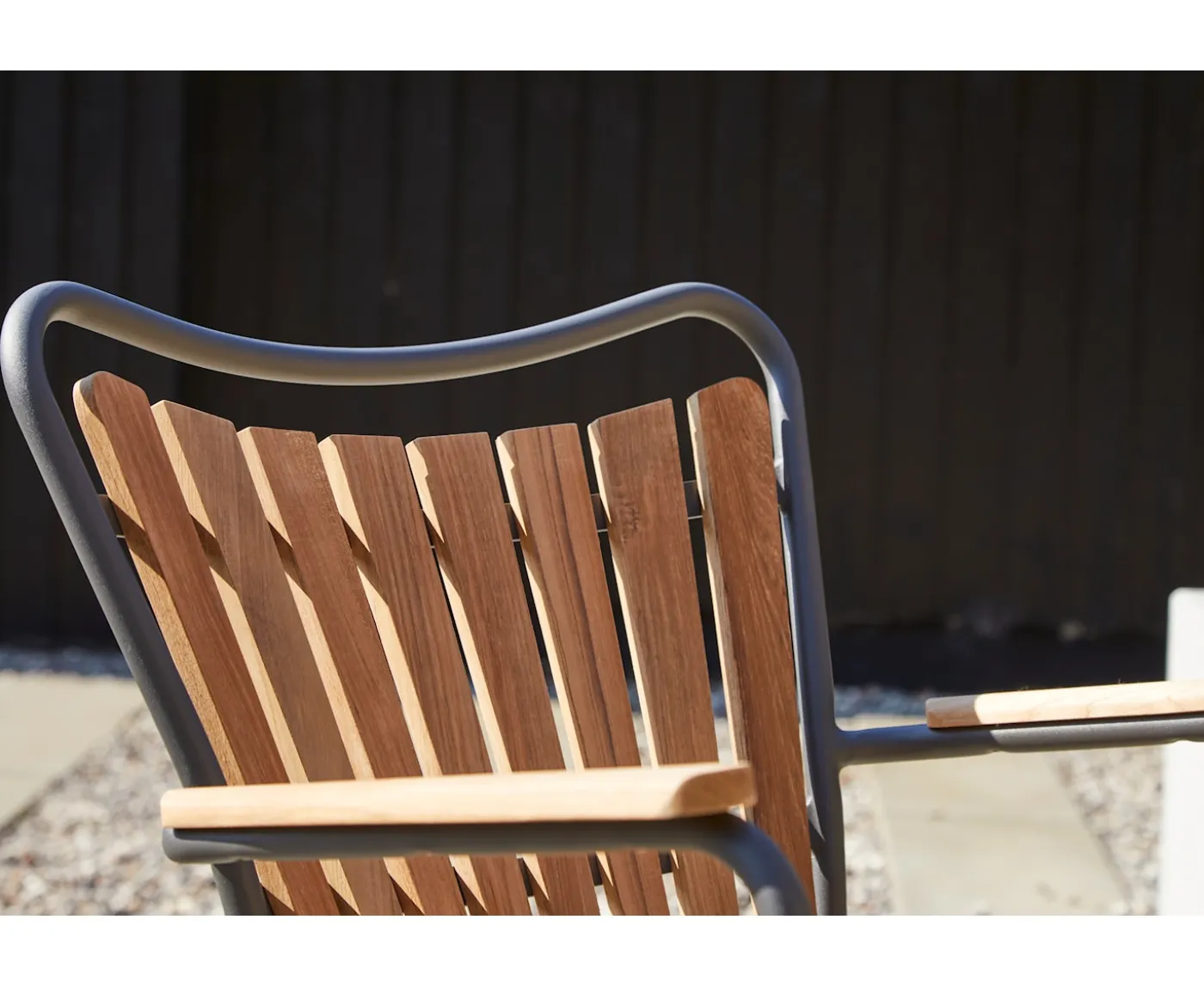 Cinas Ellen Karmstol Antracit/Teak