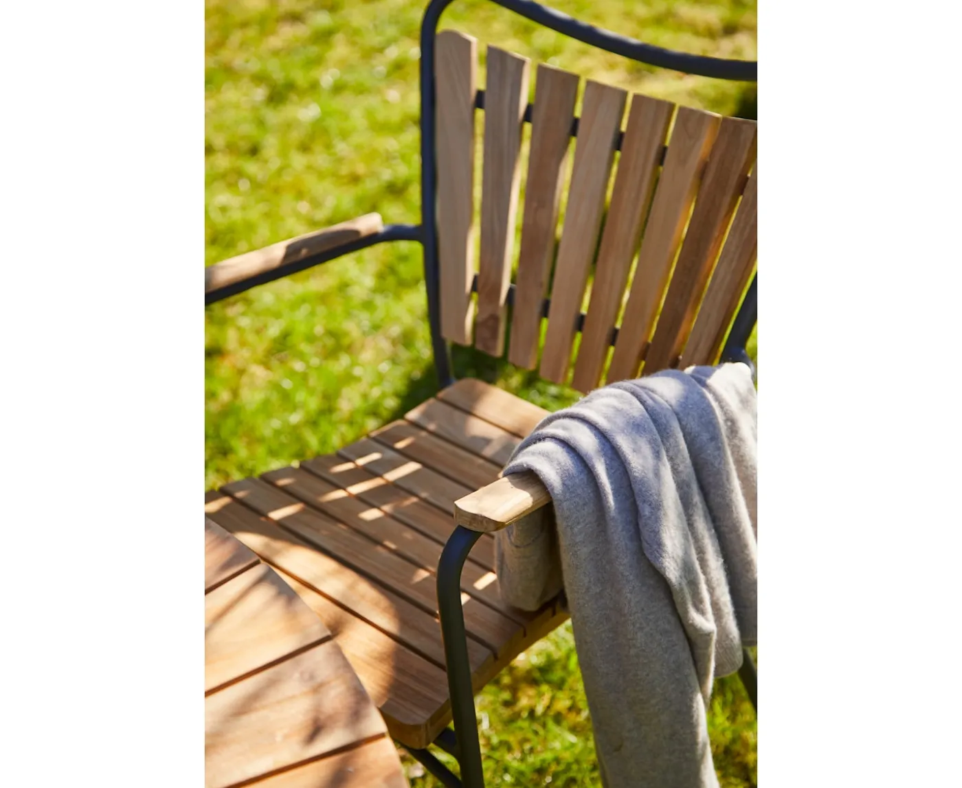 Cinas Ellen Karmstol Antracit/Teak