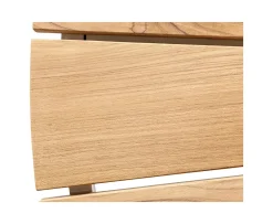 Cinas Ellen Matbord Vit/Teak Ø130
