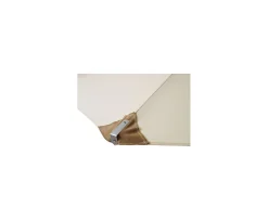 Cinas Lizzano Parasoll Off-White/Teak Ø400