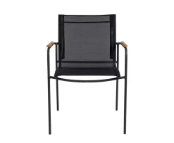 Cinas Mood Classic Karmstol Textilene Antracit