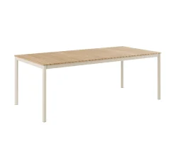 Cinas Mood Classic Matbord Sandy Grey/Teak 208x100
