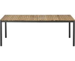 Cinas Mood Rounded Matbord Natur/Anthracite 208x100