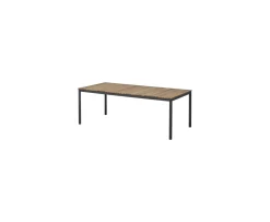 Cinas Mood Rounded Matbord Natur/Anthracite 208x100