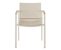Cinas Mood Square Karmstol Sandy Grey/Teak