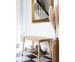Cinas Noble Bänk Bambu 90cm