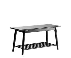 Cinas Noble Bänk Svart 90cm