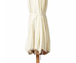 Cinas Pomino Parasoll Off-White/Teak Ø330