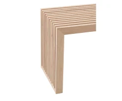 Cinas Rib Bänk Bambu 73cm