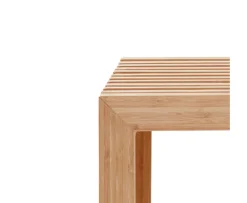 Cinas Rib Bänk Bambu 104cm