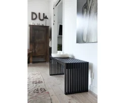 Cinas Rib Bänk Svart 104cm