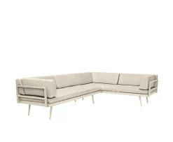 Cinas Rio Loungesoffa Sandy Grey/Sand