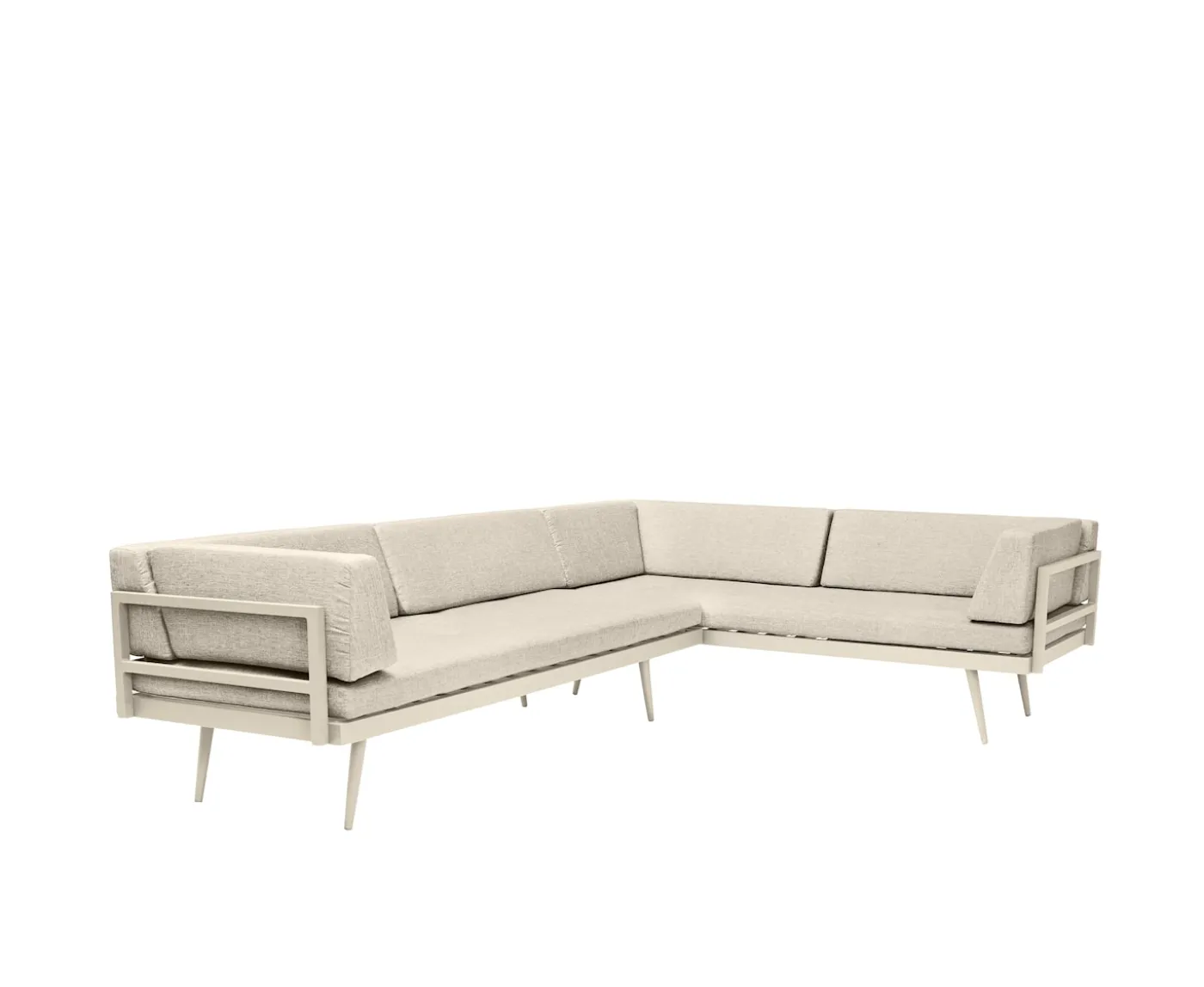 Cinas Rio Loungesoffa Sandy Grey/Sand