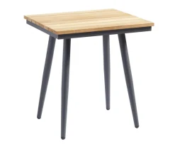Cinas Rio Sidobord Anthracite/Teak 50x45