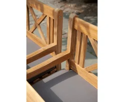 Cinas Rosenborg Karmstol Teak