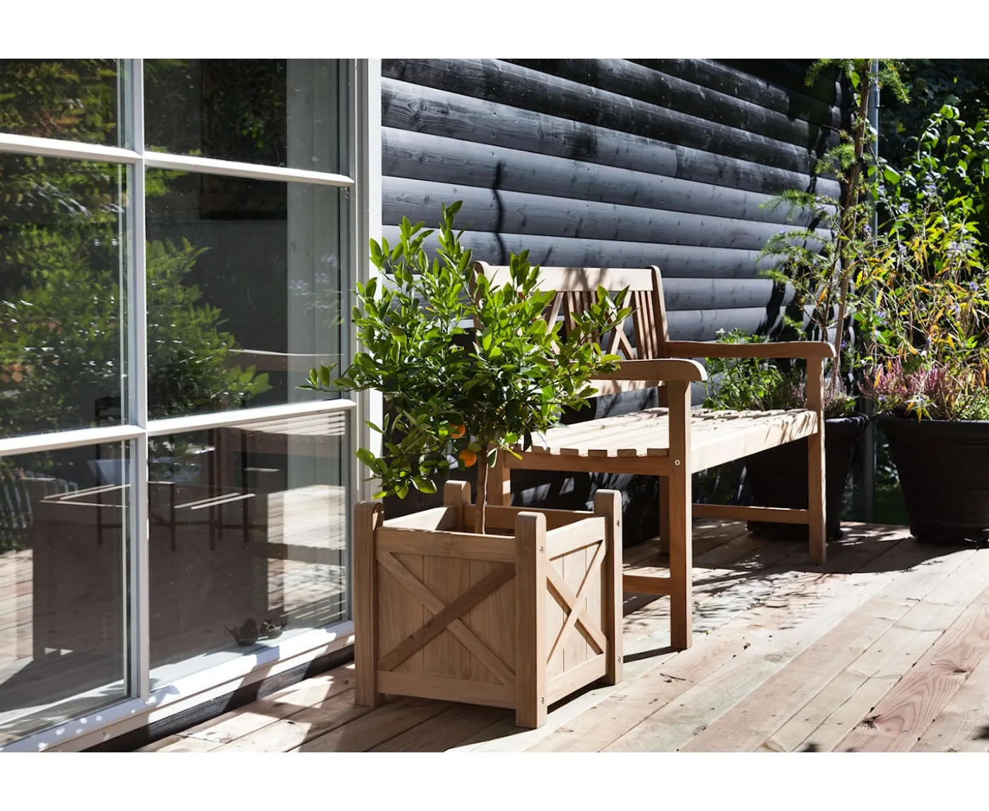 Cinas Rosenborg 2-sits Soffa Teak