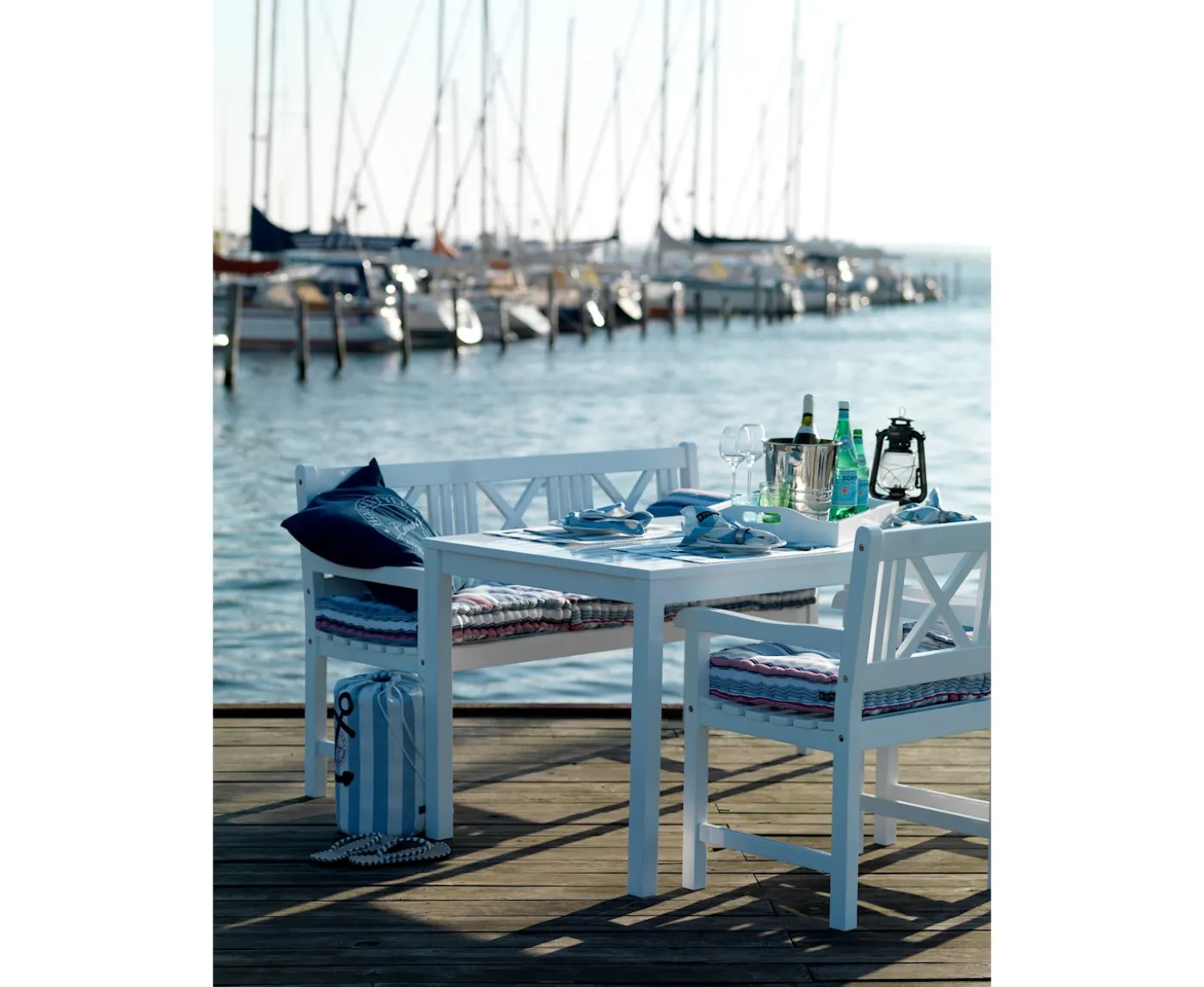 Cinas Rosenborg 3-sits Soffa White