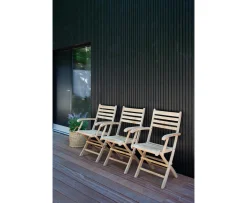 Cinas York Fällstol Teak