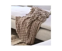 Classic Collection Gems Pläd Simply Taupe