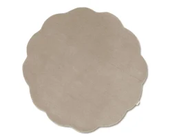 Classic Collection Shell Ullmatta Rund Beige Ø120