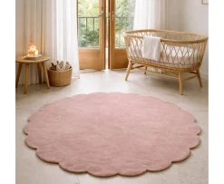 Classic Collection Shell Ullmatta Rund Rosa Ø120