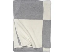 Classic Collection Square Pläd Grå 130x170