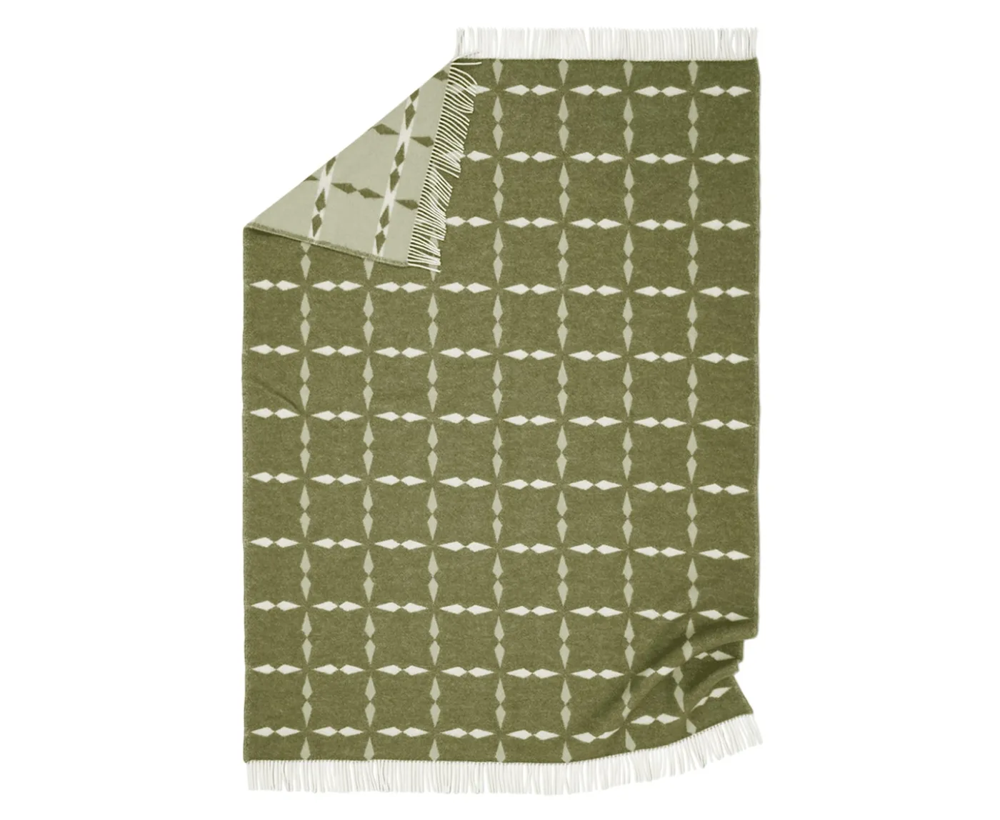 Classic Collection Tile Ullpläd Grön
